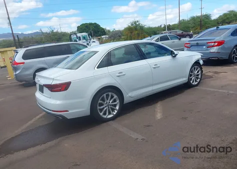 2019 Audi A4 40 Premium/40 Titanium Premium from USA, damaged, VIN WAUGMAF4XKA037733